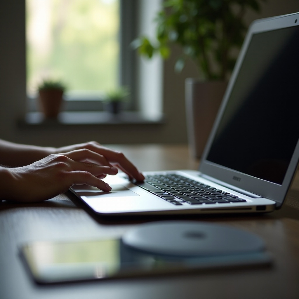 لوحة الماوس لا تعمل على كمبيوتر hp المحمول