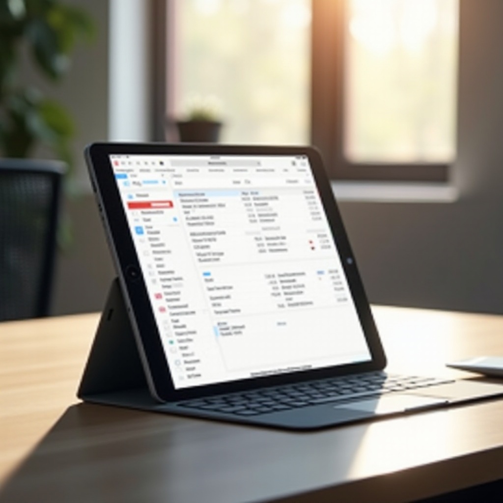 cómo eliminar carpetas de Gmail en iPad