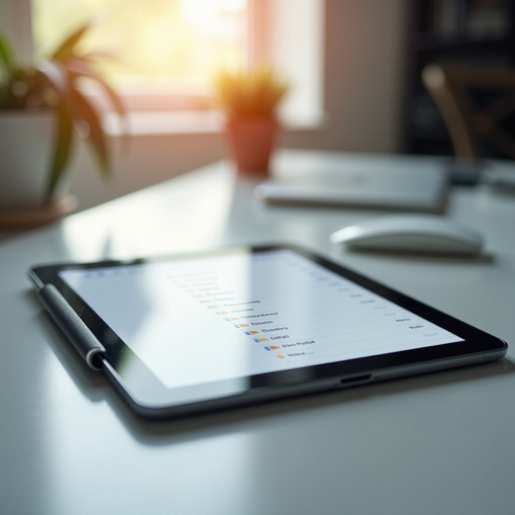 كيفية حذف مجلدات Gmail على iPad