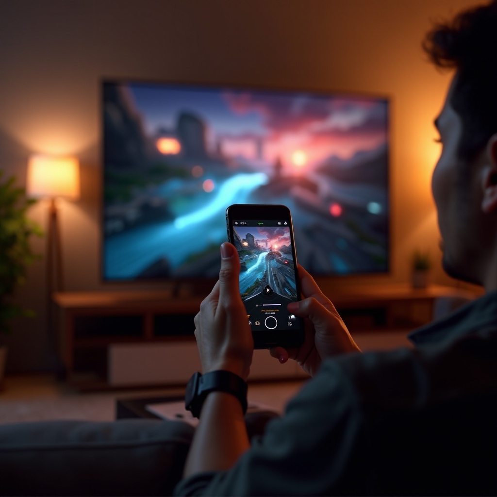 الألعاب على الآيفون على التلفاز