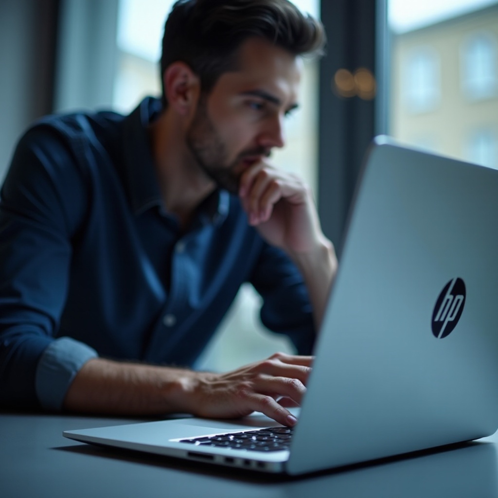 коврик для мыши не работает на ноутбуке hp
