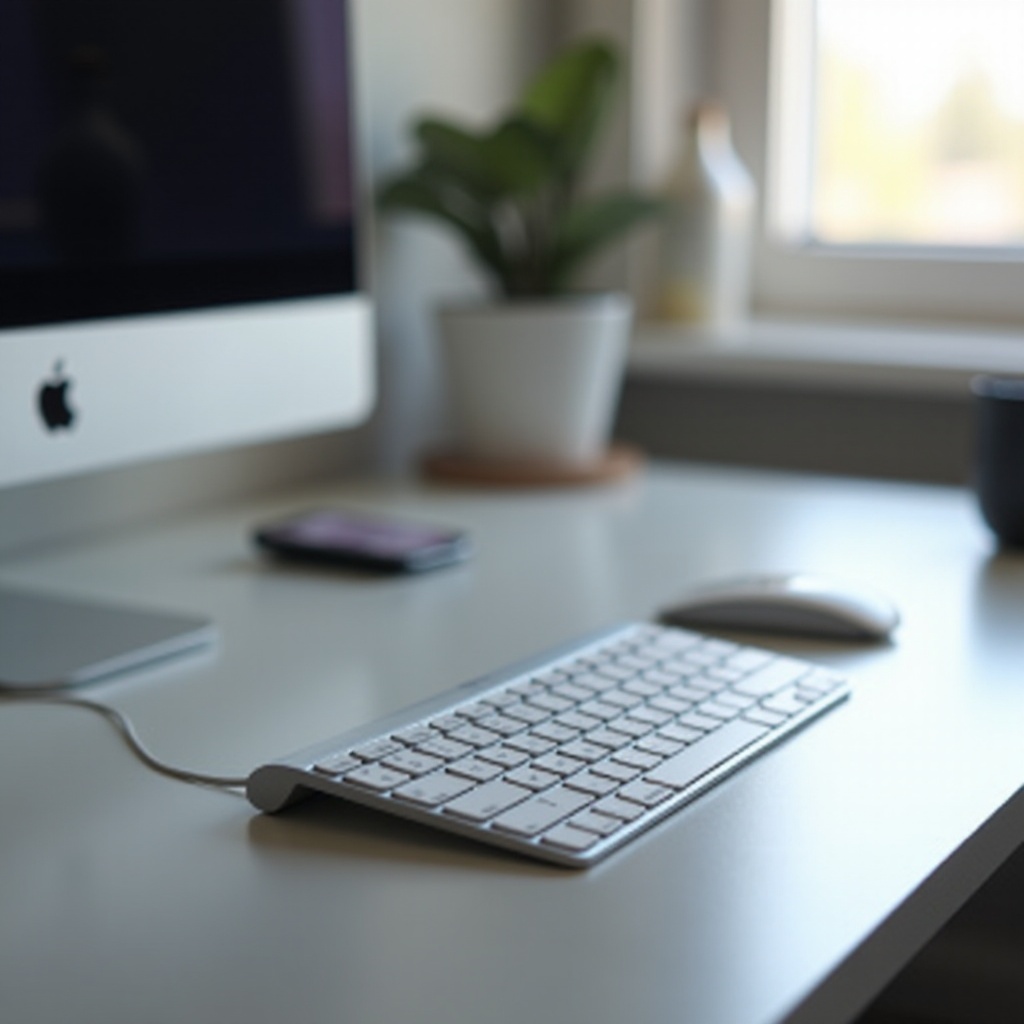 شحن لوحة مفاتيح iMac