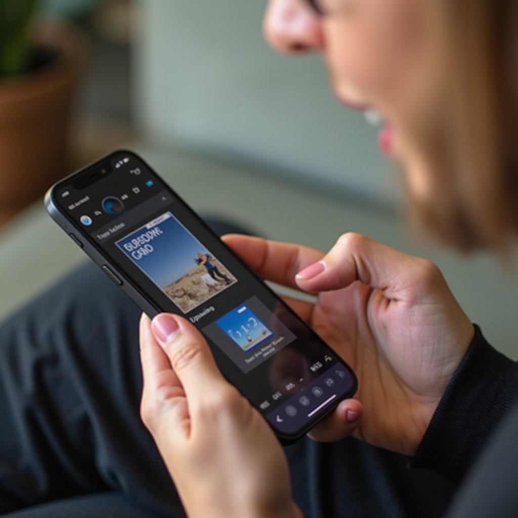 cómo nombrar fotos en iPhone